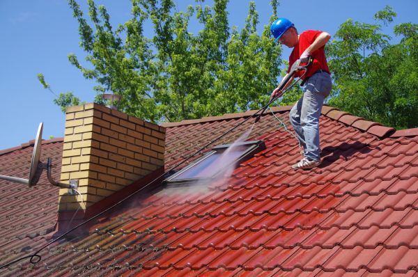Aluminum Roof Cleaning